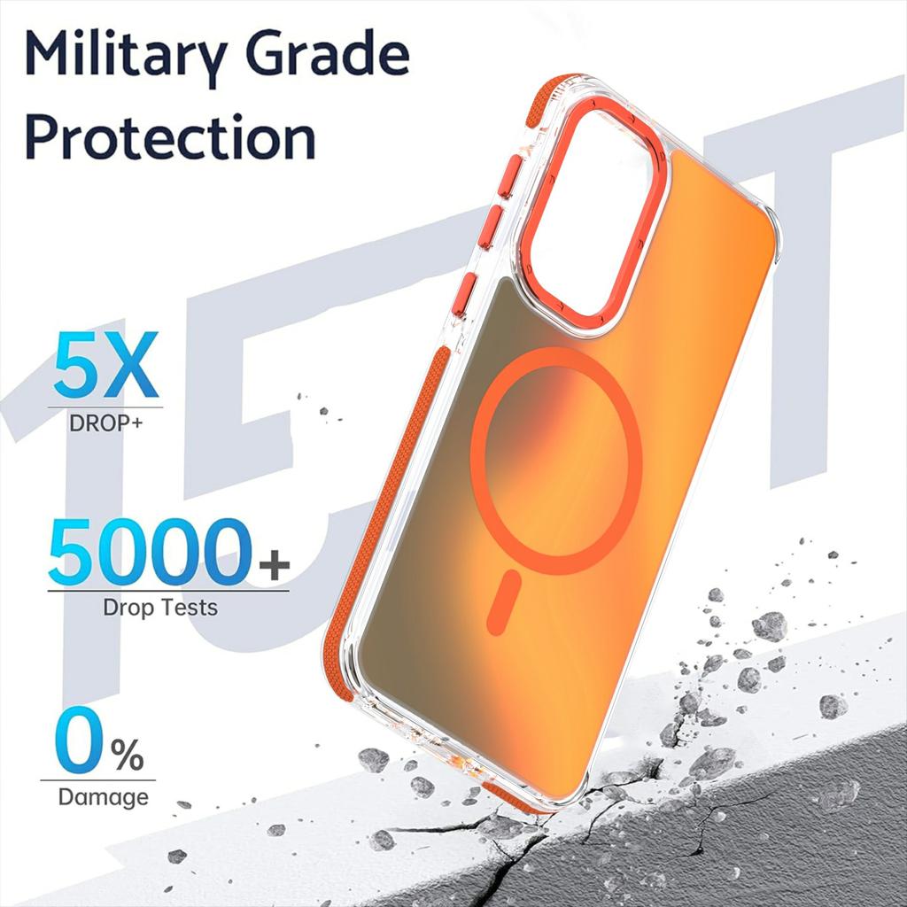 For Samsung Galaxy S26 / S26 Pro Magnetic Case Cute Fluorescent Design TPU Acrylic Phone Back Cover