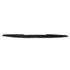 Rear Trunk Spoiler 113.5x7cm Rubber Black Universal Exterior Trim for Automobile