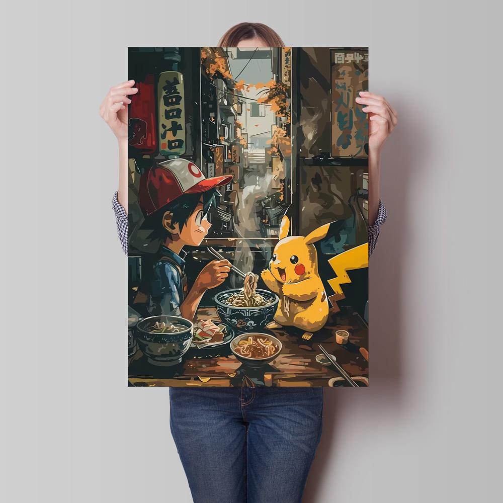 Classic Anime Pokemon Squirtle Latios Poster Hd Canvas Prints Cartoon Character Home Living Room Wall Decorative Holiday Gift