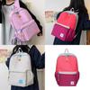 New Fashion Color Block Cute Backpack For Teens Lightweight And Stylish Shoulder Bag With High Color Value