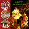 AEE4-Christmas Window Light LED Suction Cup Hanging Light Window Bar Festive Christmas Atmosphere Decorative Light