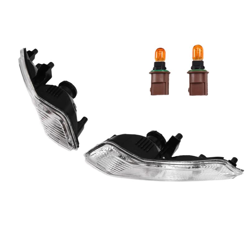 

Front Bumper Fog Lamp Turn Signal Light Car FR3B-13201-A FR3B-13200-A For Ford Mustang 2015 2016 2017 Foglight Foglamp