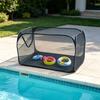 Large Breathable Swimming Equipment Storage Bag With Carbon Construction For Beach And Garden Use