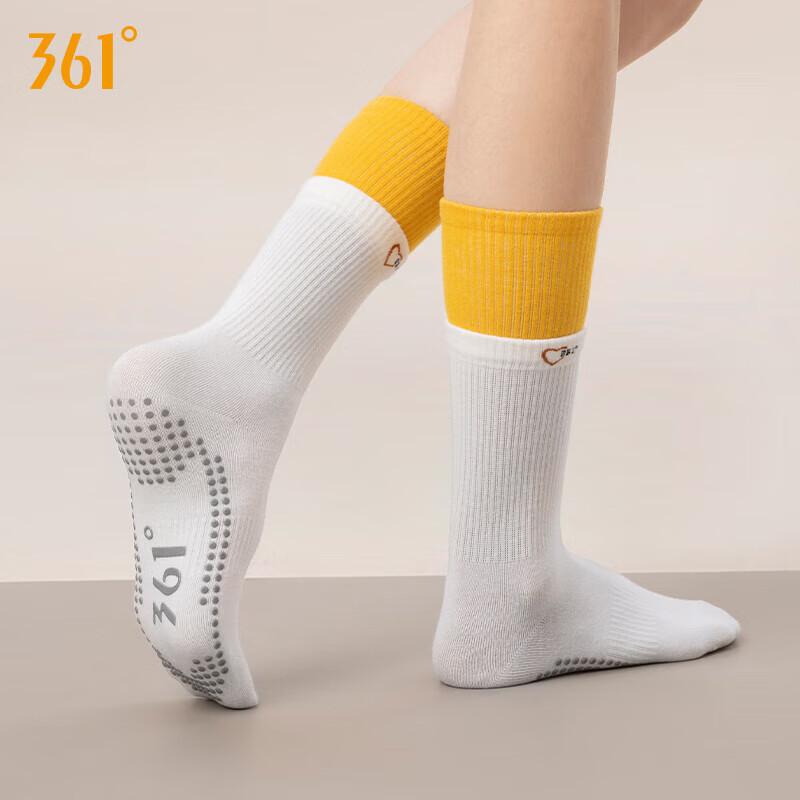 361° Sports Long Socks, Yoga Non-Slip Socks, Fitness Indoor Floor Exercise Breathable Socks, Foot And Leg Protectio