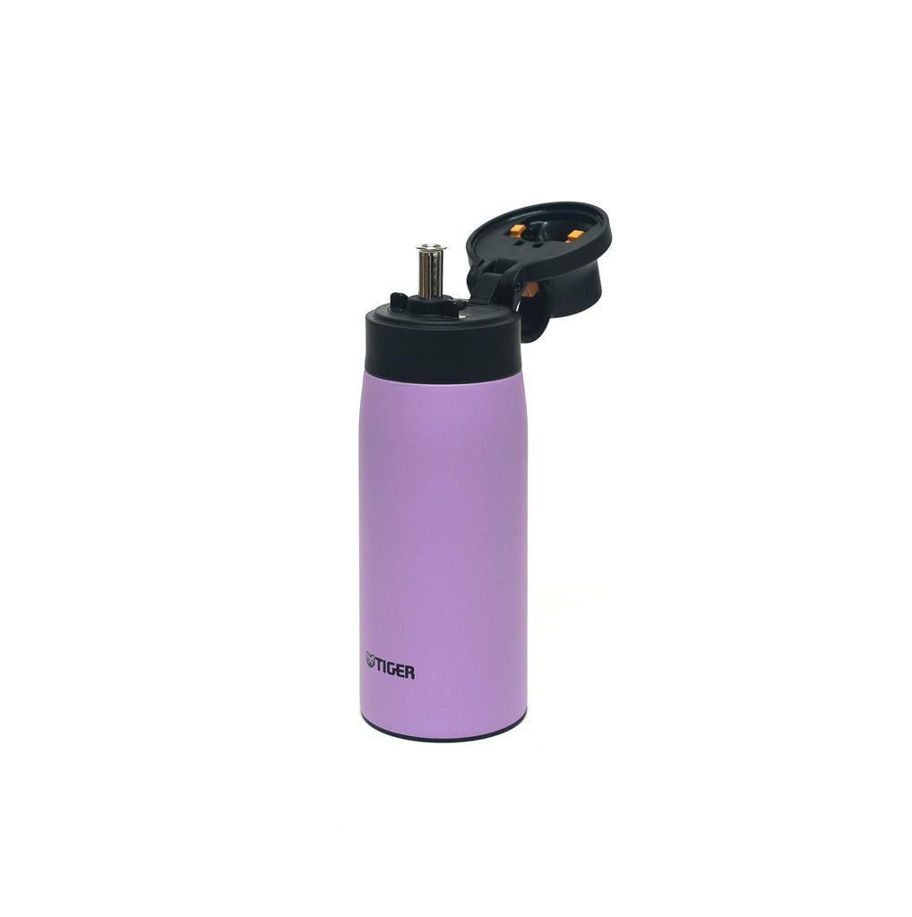Tiger Thermos Water Stainless Steel Mug Stainless Steel Vacuum Insulated Cold Home Tumbler Lilac (TIGER) Bottle, 350ml, Straw, Bottle, Bottle, Bottle,