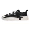 Fila Loop Casual Retro Low-Top Canvas Shoes Men Sneaker Black White F12M322305FBK
