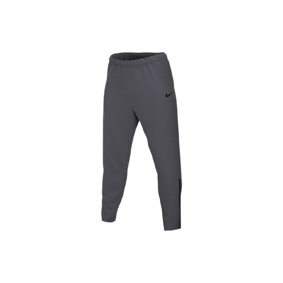 Men s Nike Solid Color Logo Lacing Sports Pants/Trousers/Joggers Gray CZ4357-060 S
