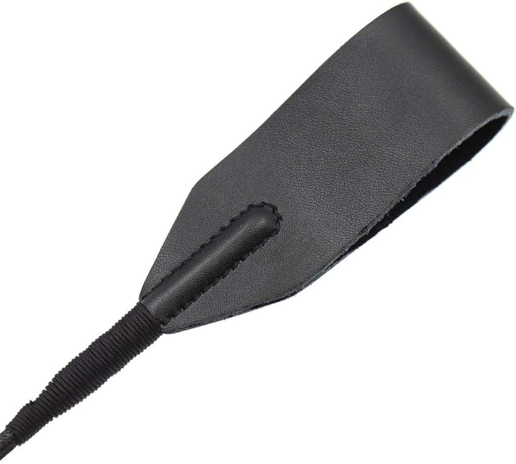 Rekink Real Riding Crop Whip Genuine Leather Top for Equestrian Sports 18"