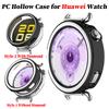 PC-Hohlgehäuse-Rahmen für Huawei Watch GT6 41mm Diamant-Kristall-Stoßstangen-Schutz für GT5 41mm Hülle Zubehör