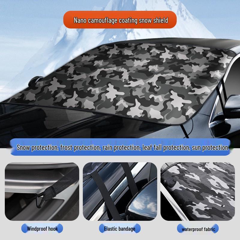 Universal Car Windshield Sun and Snow Cover