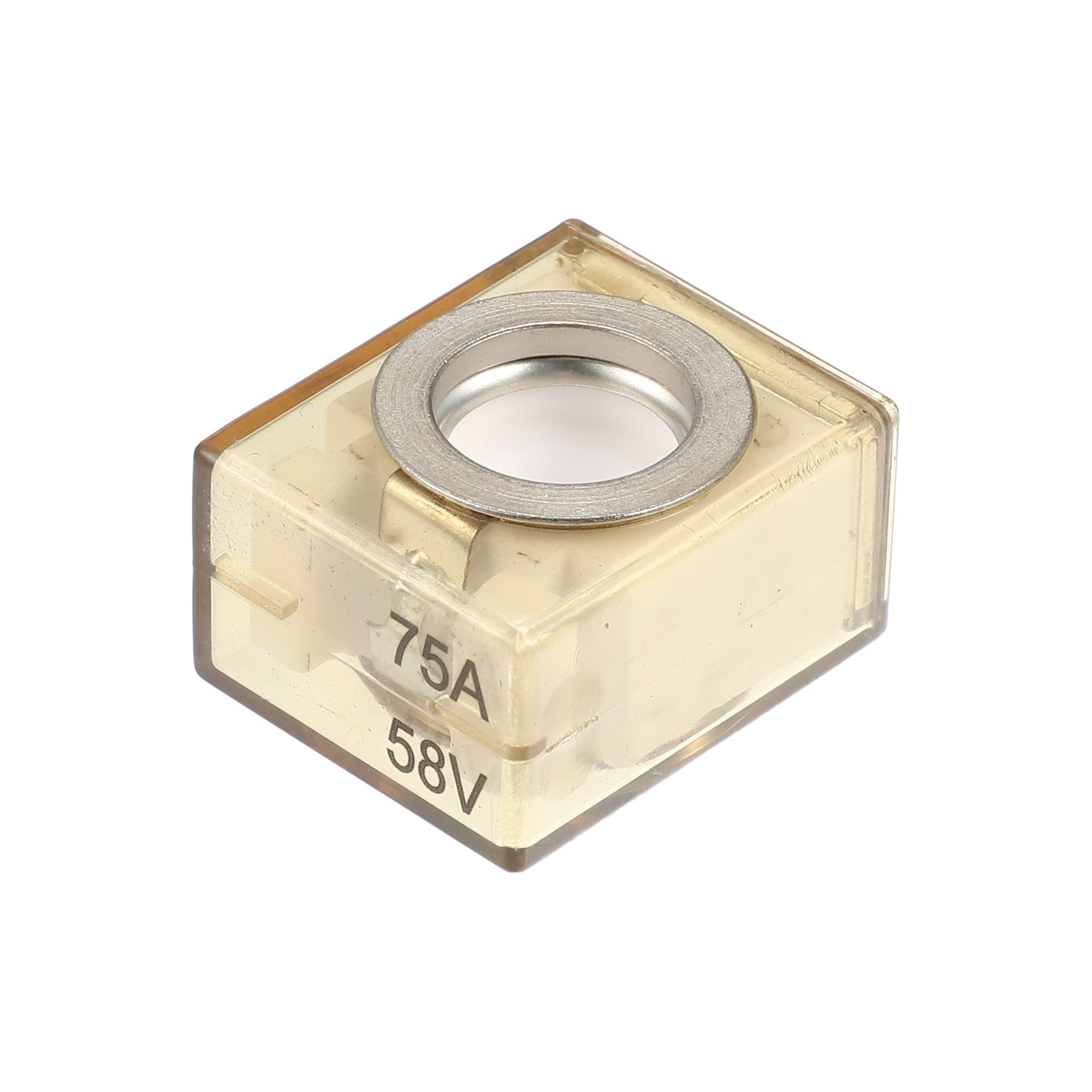 

uxcell Marine Fuse Terminal Fuse Waterproof 75A DC 58V Max