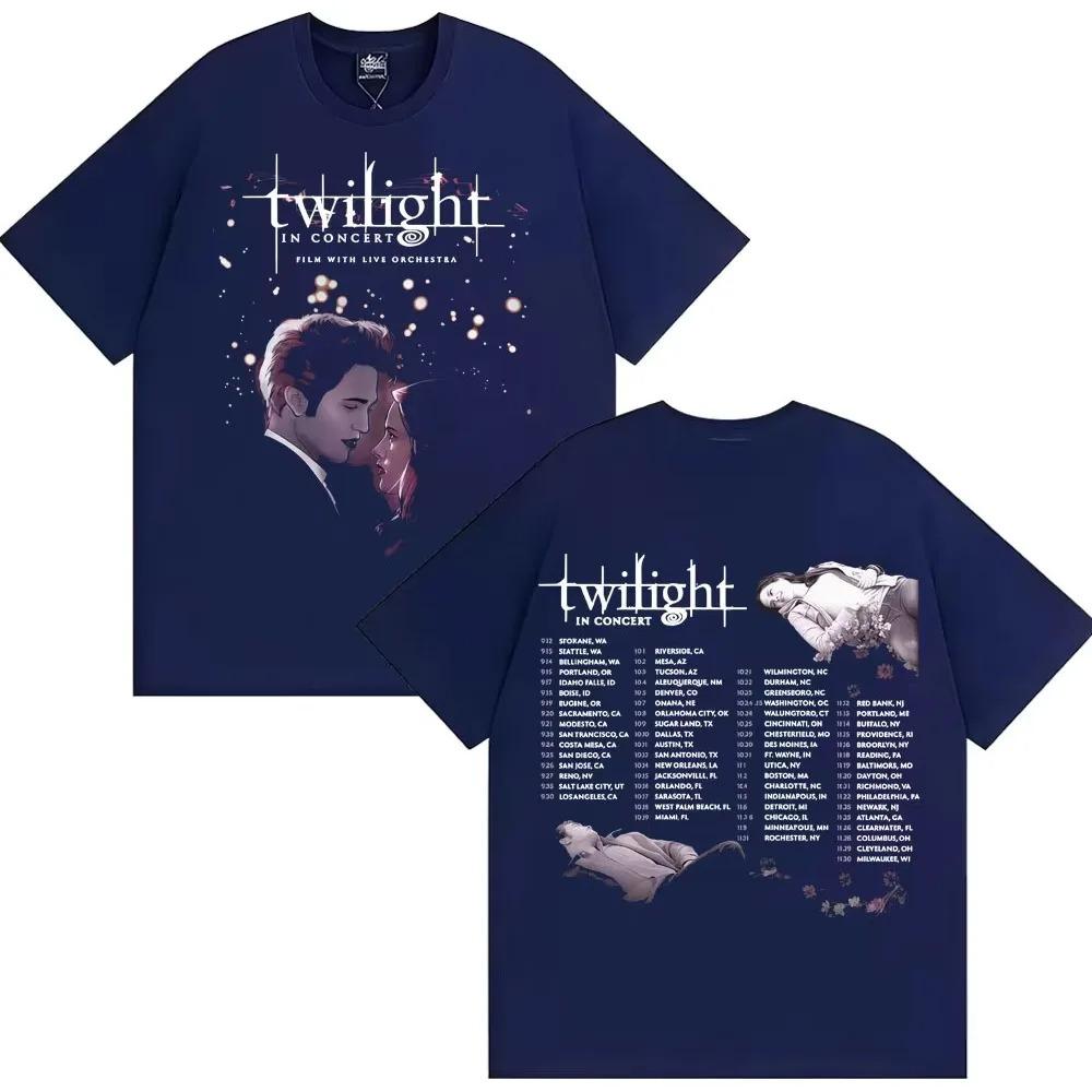 Twilight 2026 Concert Tour TShirt Vampire Werewolf RoUnisexce Bella Edward Cullen TShirt Unisex Fashion Unisexs Cotton TShirt