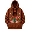 Felpa Moda Unisex per Animali Domestici per Gatti e Cani Manica Lunga con Tasca Felpa con Cappuccio Calda Casual Vestibilità Larga