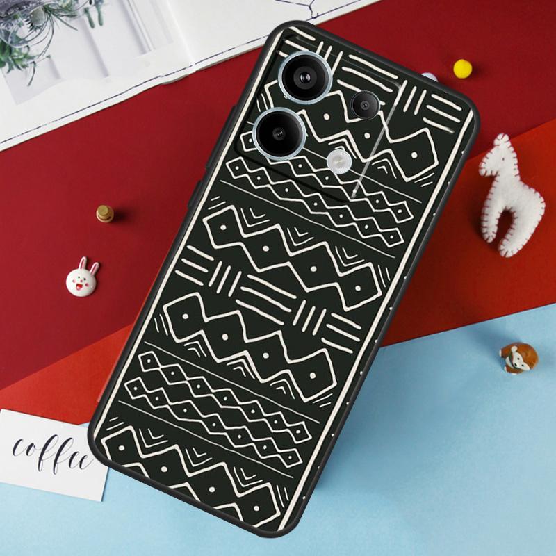 African Wax Print Design Case For Xiaomi Redmi Note 14 Pro 13 12 11 10 15 Pro Plus Redmi 15 14C 10C 12C 13C 15C Cover