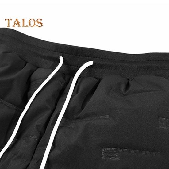 Zimní Pánské Kalhoty Silná Polstrovaná Šňůrka Pružný Pas Pásek Kotníků Hladký povrch Jednobarevné Teplé Sportovní Cestování Pracovní kalhoty