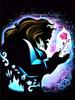 Disney 5D Diamantmalerei Disney Charakter Neon Silhouette Stil Dekoration DIY Voll Diamant Mosaik Einlege Kreuzstich Set Geschenk