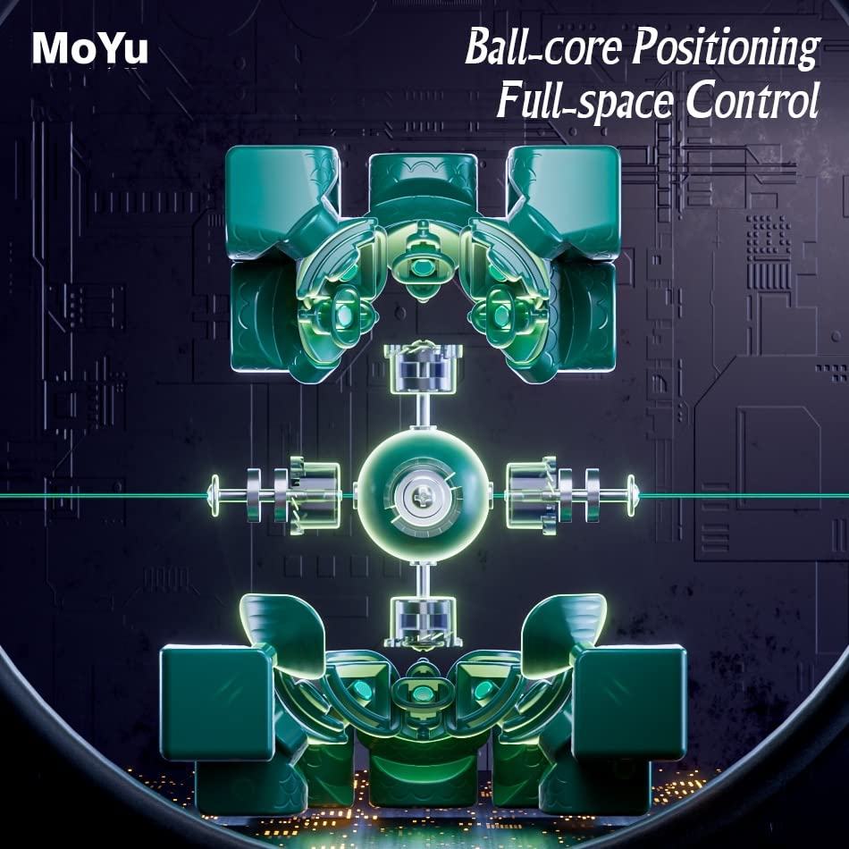 Bucubke Moyu WeiLong WRM V9 MagLev UV 3x3 2023 Stickerless Magic Cube WeiLong V9 Magnetic Levitation Ball Core UV Puzzle Magic WeiLong V9 Ball Core UV