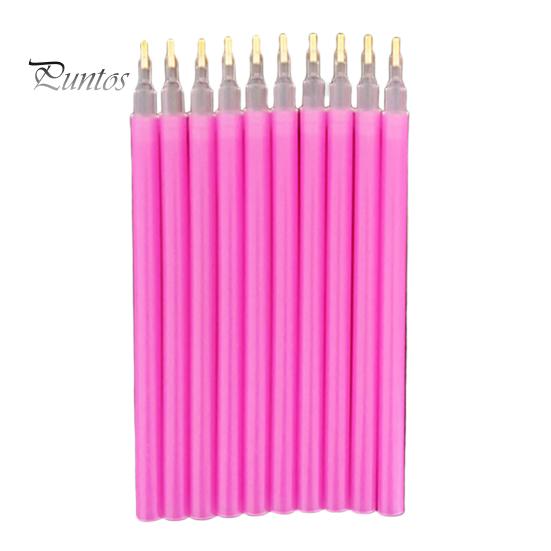 

10 шт. ручка для точек, нежный дизайн ногтей, акриловая ручка для точек для дизайна ногтей для дома