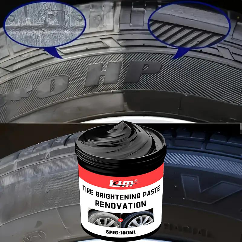 Professional Multi-Functional Tire Brightener,Scratch Removal Paint for Cars&Motorcycles,Long-Lasting Protection,Easy Applicatio
