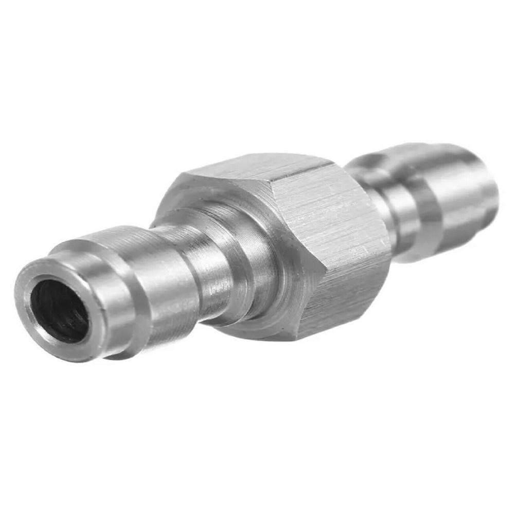 8mm Dual Male Quick Connect PCP Adaptor Foster Fitting