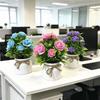 Elegant Foam Rose Arrangement With Decorative Ribbon For Wedding Party And Photography Props