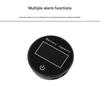 10-100V Circular LCD Digital Multifunction Touch Switcher Battery Voltage Charge Level Display with Temperature Display