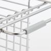 MUJI Stainless Steel Sink Sliding Wide x 17cm Deep x 13cm MCC62A2S Basket, Type, Silver, Approx. 40.5cm High,