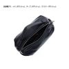 Tanned Natural Cowhide Leather Second Bag for Men Crossbody Chest Shoulder Bag with Shoulder Strap Genuine Leather Suitable for Formal and Ceremonial
