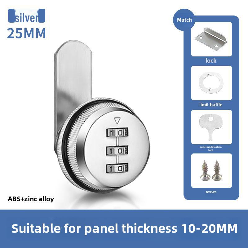 Mechanical Password Lock for Lockers, Drawers, Saunas, Mailboxes, and Cabinets