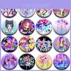 Kpop Demon Hunters Badge Pin With Printed For Fan Collectors And Gifting