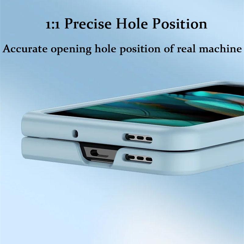 Shockproof Hard Shell Hinge Protection Phone Case for Samsung Z Fold 6 5 4 3 Fold6 Fold5 Fold4 Holder Full Protective Back Cover