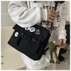 Canvas Crossbody Bag for Women Large Capacity Messenger Shoulder Handbag