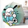 Cute Cartoon Character, Puppy Photographer Automatic opening and closing folding umbrella with 8-rib frame and compact travel design, perfec