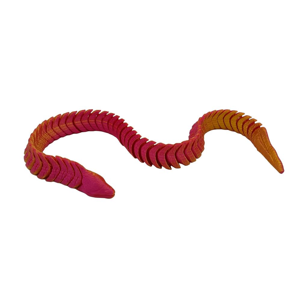 3D Printed Animal Eel, 3D Printed Eel Toy, 3D Printed Animal Eel Pet Activity Joint, Home Executive Desk Decoration, Gift For Friends