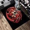 Dragon Skull Living Room Nonslip Area Rug Soft Carpet For Bedroom Game Playroom Sofa Office Home Decor Doormat Christmas Gift