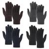 Men Winter Fleece Gloves Cold Weather Wind Proof Gloves Cycling Skiing Mitten