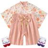 Baby Hakama Newborn Baby Kimono Hakama Hakama Japanese Style Formal Wear for First Meal Shrine First with Sizes 90 Size [Comfort U] Girl's Romper,