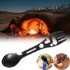 Multi Function Tableware Spoon Multi Tool Can Opener Flatware Portable Bottle Cutlery Multitool Camp Utensil Fork Spork Stainles