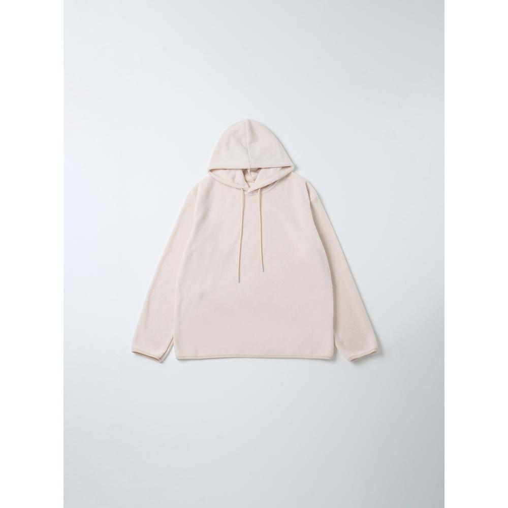 Daiso Fleece Hoodie M Ivory