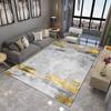 Chinese Ink Painting Living Room Decoration Carpet Abstract Art Geometric Bedroom Large Area Carpet