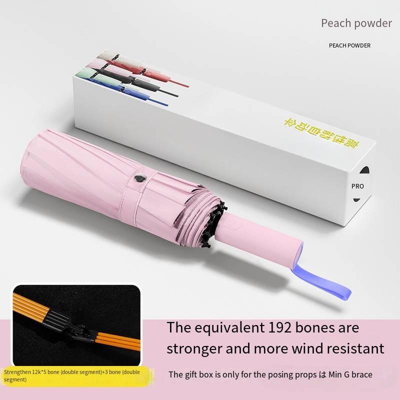 Windproof Travel Umbrella Compact Automatic Wind Resistant Small Folding Backpack Umbrellas for Rain StrongPortable perfect