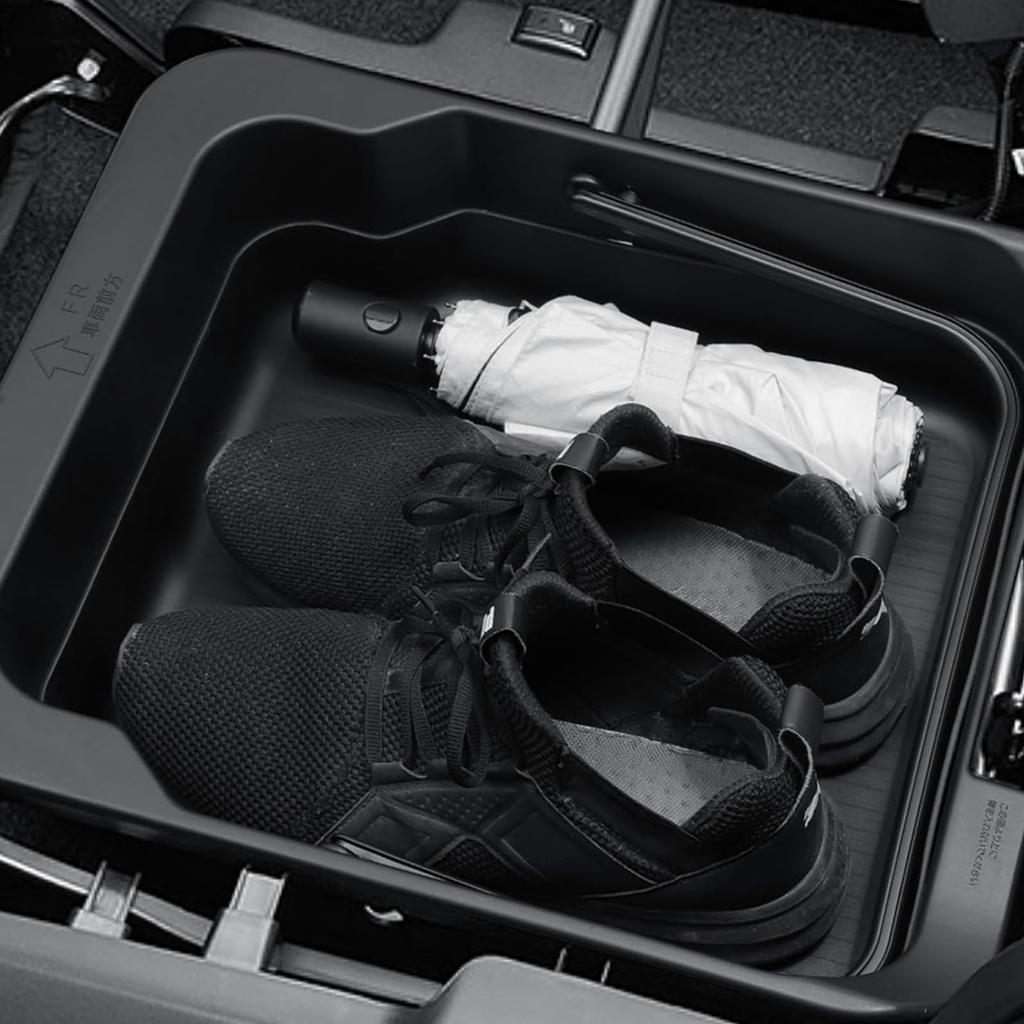 ZUNDUO Set of Car Cup Passenger Storage Glove Floor Console and Door Handle Box for the New Suzuki Hustler X January 2020 Present Includes Storage