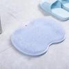 Foot Washing Brush Silicone Bath Foot Massage Pad Mat Shower Massage Bathroom Non-slip Bath Mat Anti Skid Pad for Foot Wash