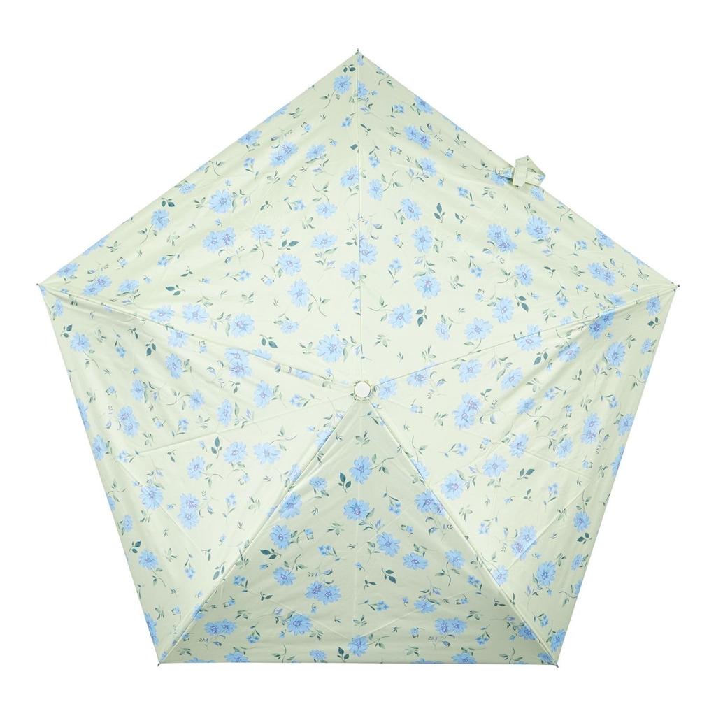 Moonbat Esta Folding Umbrella with Automatic Ultra Premium Light UV Suitable for Rain or Floral Yellow Parasol, Open/Close, Lightweight, Blocking,