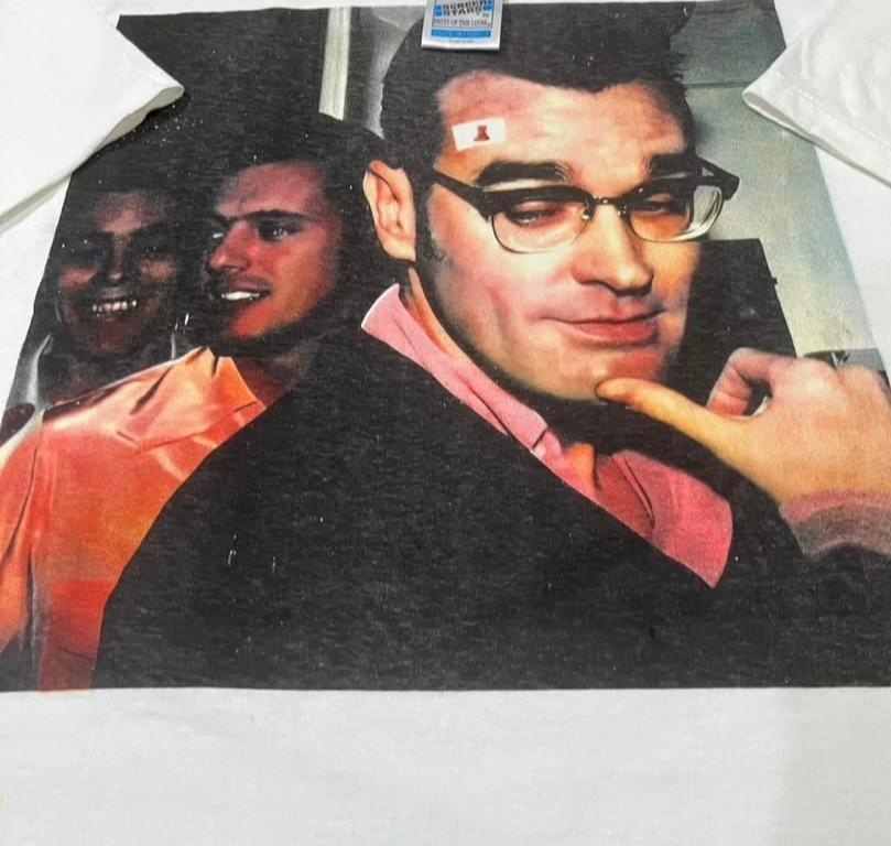 VTG The Smiths Morrissey 1992 Band UK Tour Size L Single Stitch T-Shirt REPRINT S