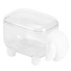 Cute Cartoon Stationery Cotton Swab Makeup Cotton Storage Box Holder   (White Sheep)