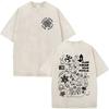Vintage Washed Rapper Bad Bunny Debi Tirar Mas Fotos DTMF T Shirts Men Women Summer Clothing Fashion Hip Hop Tshirts Streetwear