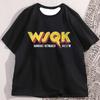 WSQK Der Schrei T-Shirts für Herren Damen Lässig Locker Kurzarm T-Shirt Rundhals Baumwolle Bedrucktes T-Shirt Weiches Bequemes Shirt
