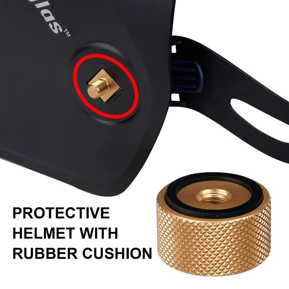 1PC Knurled Grip Welding Helmet Fastener Headgear Fastener Screw Welding Helmet Repair