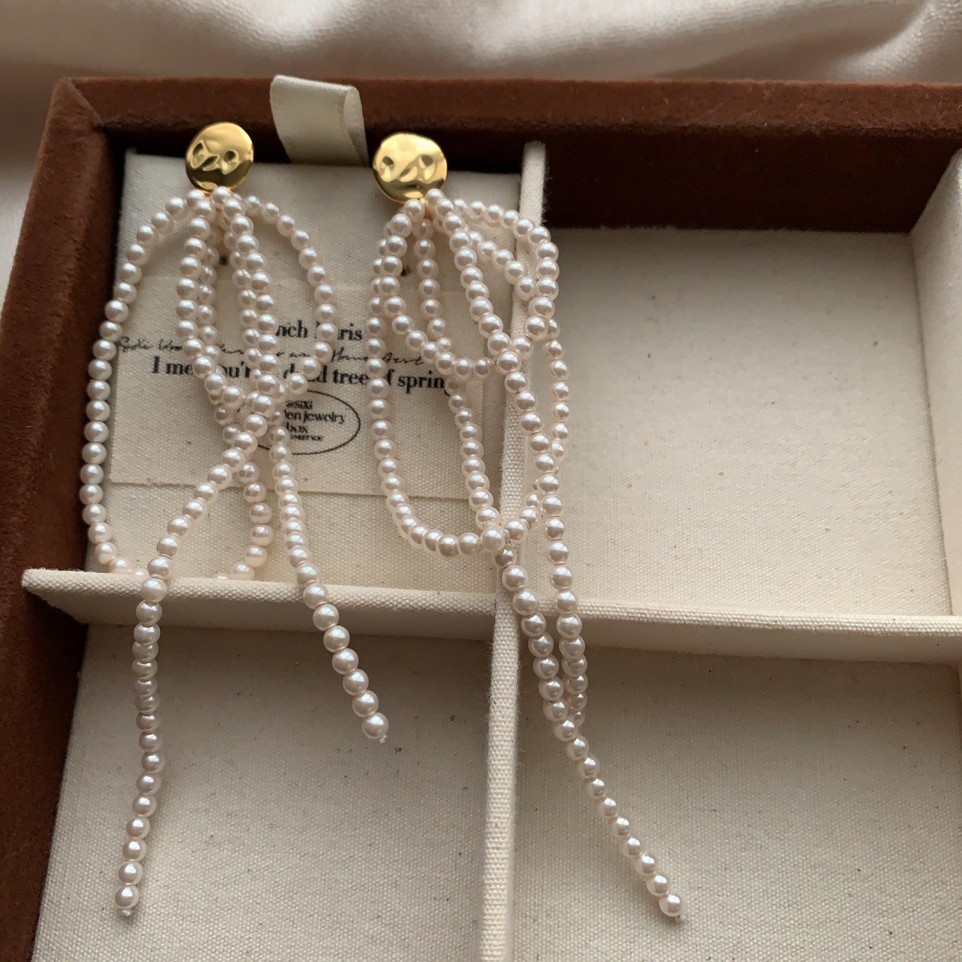 Bracelet, Pearl Pendant, Fringed Earrings, Earrings, Warm, Elegant And Smart, Retro, Exquisite And Extravagant, Niche Earrings.